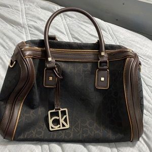 Calvin Klein brown tote
